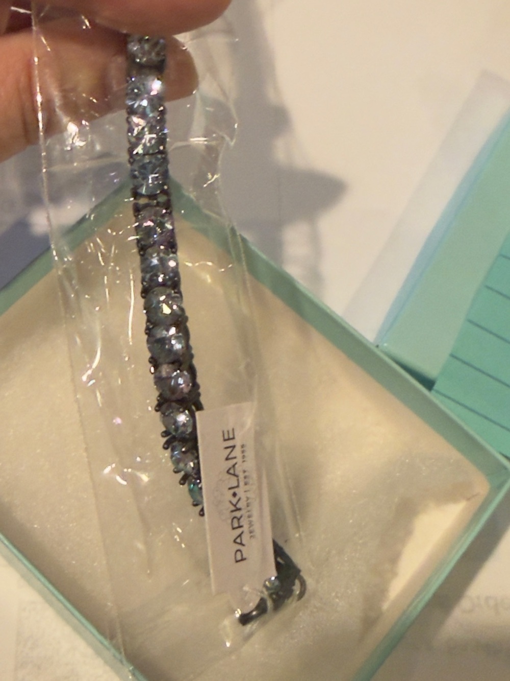 Park Lane Mini Impressions Mermaid Crystal Tennis Bracelet - Multicolor Sparkle